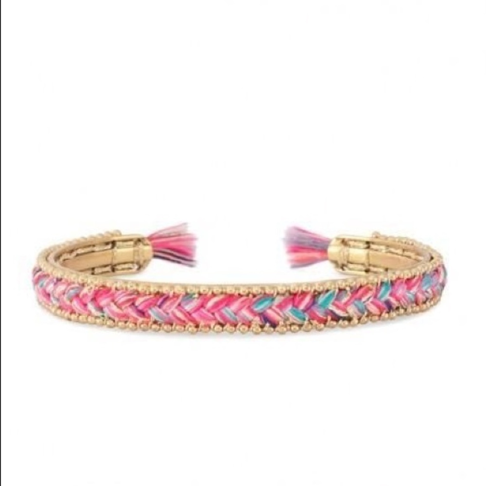 Stella & Dot Wanderer Cuff in pink